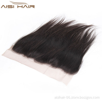 Aisi Hair Top Grade  Indian Hair Lace Closure , Ear To Ear Lace Frontal , 13x4 Silk Base Lace Frontal Closure